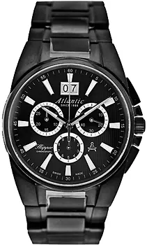 Швейцарские наручные мужские часы Atlantic 83465.46.61. Коллекция Skipper