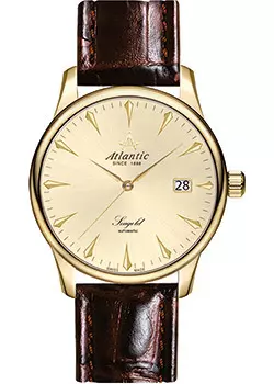 Швейцарские наручные мужские часы Atlantic 95743.65.31. Коллекция Seagold
