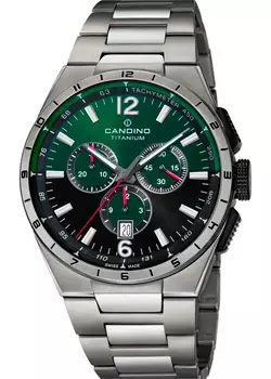 Швейцарские наручные мужские часы Candino C4603.N. Коллекция Titanium