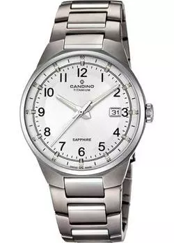 Швейцарские наручные мужские часы Candino C4605.1. Коллекция Titanium
