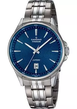 Швейцарские наручные мужские часы Candino C4606.2. Коллекция Titanium