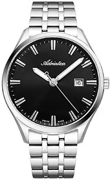 Швейцарские наручные мужские часы Adriatica 8330.5114Q. Коллекция Gents