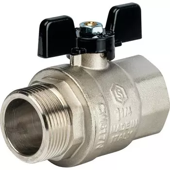 Кран шаровой полнопроходной латунный Stout SVB-0004-000032