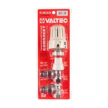 Комплект терморегулируемого оборудования для радиатора Valtec 1/2" угловой
