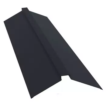 Конек плоский Grand Line Satin Ral 7024 150х40х150 мм резка