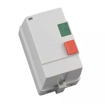Контактор IEK КМИ-11860 18А в оболочке 220В/АС-3 IP54 номинал 18А