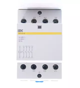 Контактор модульный IEK КМ40-40 220В 40А
