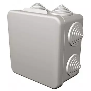 Коробка распределительная Gusi С3В87 Евро серая IP54 80х80х55 мм