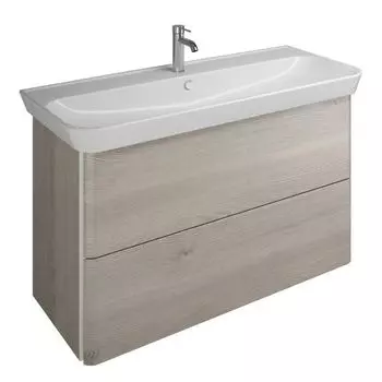 Тумба с раковиной Burgbad Iveo 120 см SFEN120F2834G0161C0001*1 фланелевый дуб