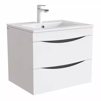 Тумба с раковиной Iddis Cloud 60 см CLO60W0i95K белый