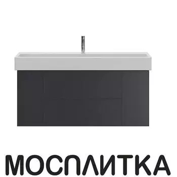 Тумба с раковиной Idrico Element 2.0 120 см graphite