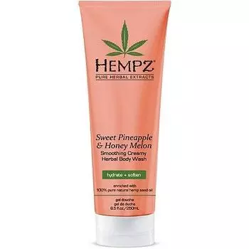 Hempz Sweet Pineapple and Honey Melon Herbal Body Wash - Гель для душа Ананас и Медовая Дыня 250 мл