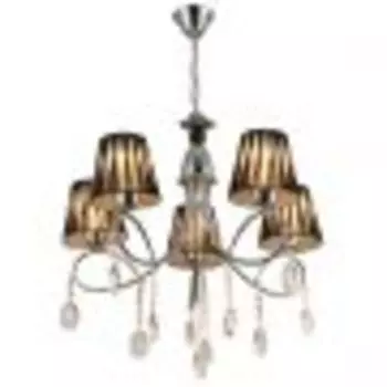 Люстра Hiper H133-5 5E2760Вт BLACK/CHROME