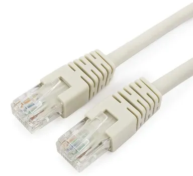 Кабель патч-корд U/UTP 5e кат. 20м. Cablexpert PP10-20M медный, литой, многожильный, серый