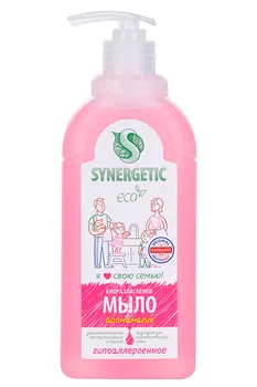 Мыло жидкое SYNERGETIC д/рук и тела аромамагия 500 мл