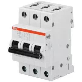 Автоматический выключатель ABB 2CDS253001R0061 S203 3P 6A (D) 6kA