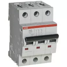 Автоматический выключатель ABB 2CDS253001R0634 S203 3P 63А (С) 6kA