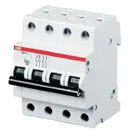 Автоматический выключатель ABB 2CDS254001R0504 S204 4P 50А (С) 6kA