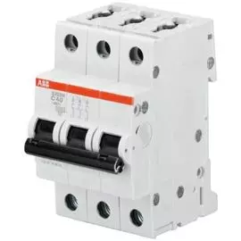 Автоматический выключатель ABB 2CDS273001R0104 S203M 3P 10А (С) 10kA
