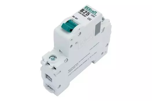Автоматический выключатель DEKraft 11008DEK 1Р 25А х-ка B ВА-101 4,5кА