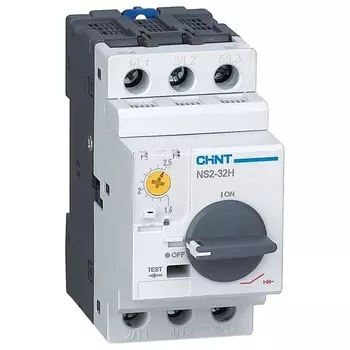 Автоматический выключатель для защиты двигателя CHINT 253603 NS2-32H 13-18А с поворотной ручкой (R)