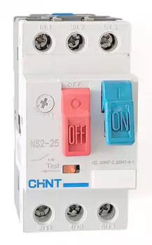Пускатель CHINT 495078 NS2-25, 1.6-2.5А (R)