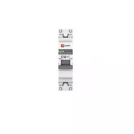 Автоматический выключатель EKF mcb4763-6-1-16C-pro модульный 1п C 16А 6кА ВА 47-63 PROxima