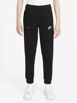 Брюки для мальчиков Nike Air, Черный, размер 137-147