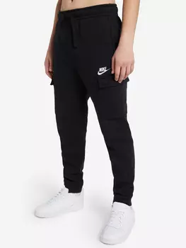 Брюки для мальчиков Nike Sportswear Club, Черный, размер 158-170