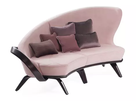 Диван “apriori a” (actualdesign) розовый 260.0x95.0x95.0 см.