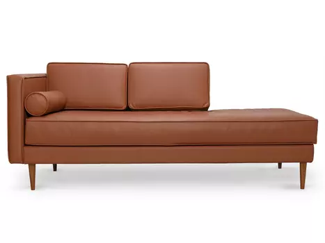 Диван blues (myfurnish) коричневый 195x79x89 см.