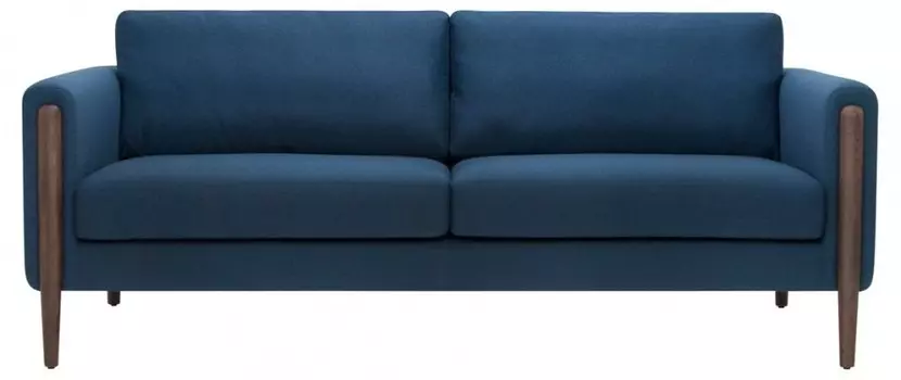 Диван brownie blue (icon designe) синий 220x80x95 см.