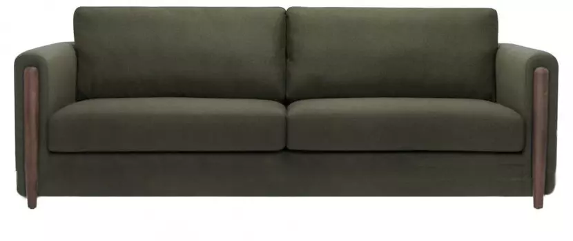 Диван brownie lou reed (icon designe) зеленый 205x81x94 см.