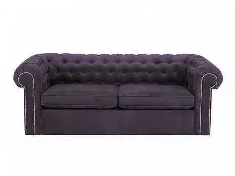 Диван chesterfield (ogogo) фиолетовый 208x73x105 см.