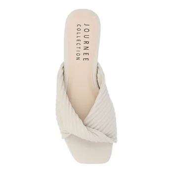 Journee Collection Женские шлепанцы Emalynn Tru Comfort Foam Journee Collection, черный