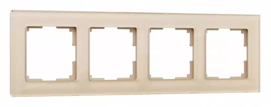 Рамка Werkel Favorit на 4 поста шампань W0041111 4690389159978