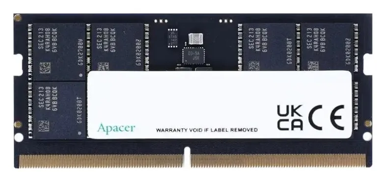 Модуль памяти SODIMM DDR5 16GB Apacer FS.16G2C.PKH PC5-44800 5600MHz CL40 1.1V 262pin