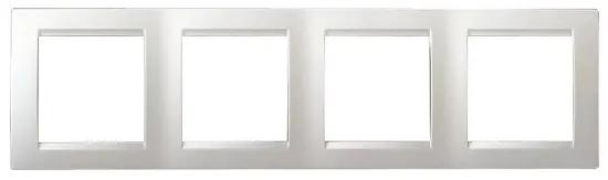 Рамка Simon 1500640-030 Simon 15 Белый 4-я