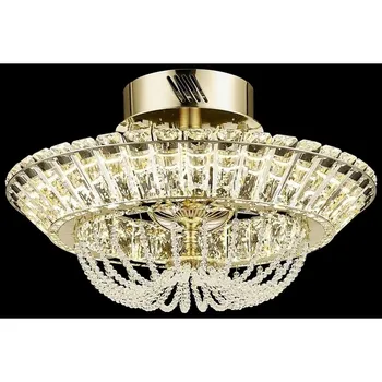 Потолочная LED люстра хрустальная Wertmark Daria WE103.46.307