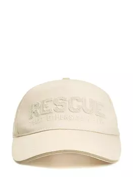 Бейсболка Quintin из хлопкового габардина с вышивкой Rescue