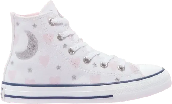Кроссовки Converse Chuck Taylor All Star High GS My Wish, белый