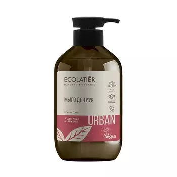 ECOLATIER Жидкое мыло для рук ягоды асаи & танжерин 400