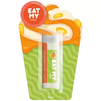 EAT MY Бальзам для губ "Манговая панна котта" Mango Panna Cotta