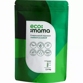 ECO MAMA Стиральный порошок универсальный 2400.0