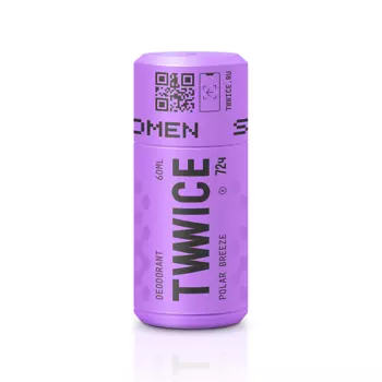 E-RASY TWWICE deo sport women дезодорант антиперспирант полярный бриз 60.0