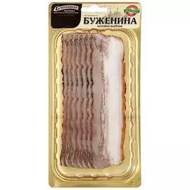Буженина варено-копченая Егорьевская ФКГ По-домашнему нарезка 115 г