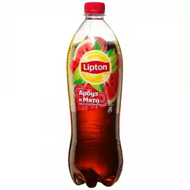 Чай холодный черный Lipton Арбуз Мята негазированный 1 л