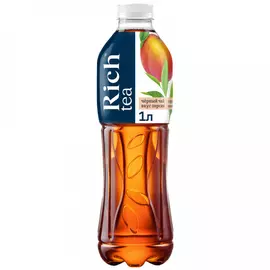Чай холодный черный Rich со вкусом персика 1 л