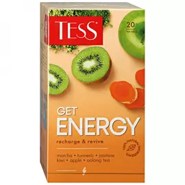 Чай Tess Гет Энерджи оолонг 20 пакетиков по 1.5 г