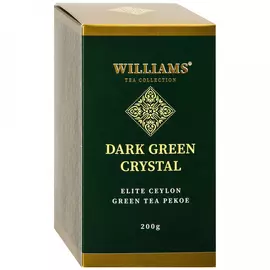 Чай Williams Dark Green Сrystal зеленый цейлонский премиум 200 г